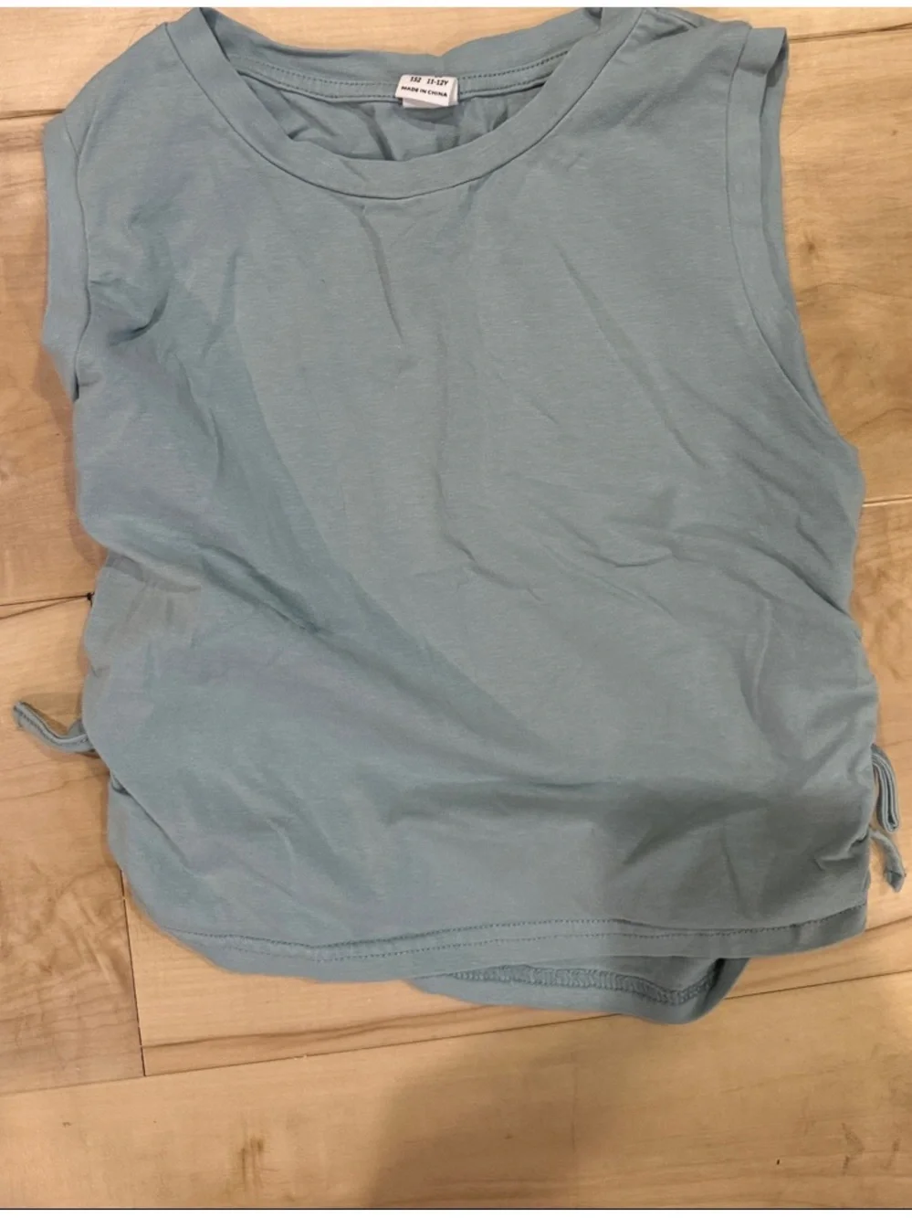 SHEIN Kids Tank Top Set — Blue, Red, White, Sage